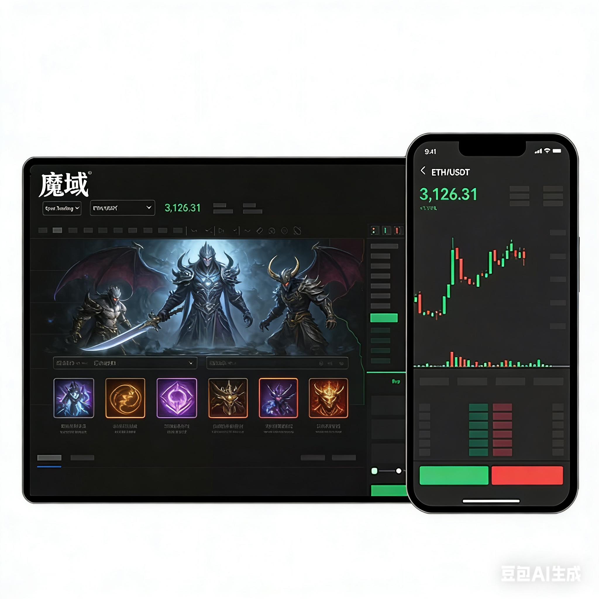 魔域私服副本BOSS战斗场景